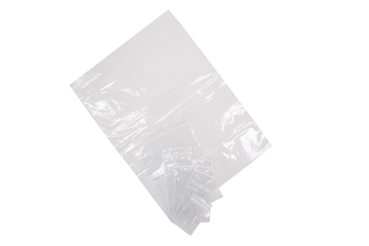 Druckverschlussbeutel transparent - 100 x 280mm x 50my (1.000 st)