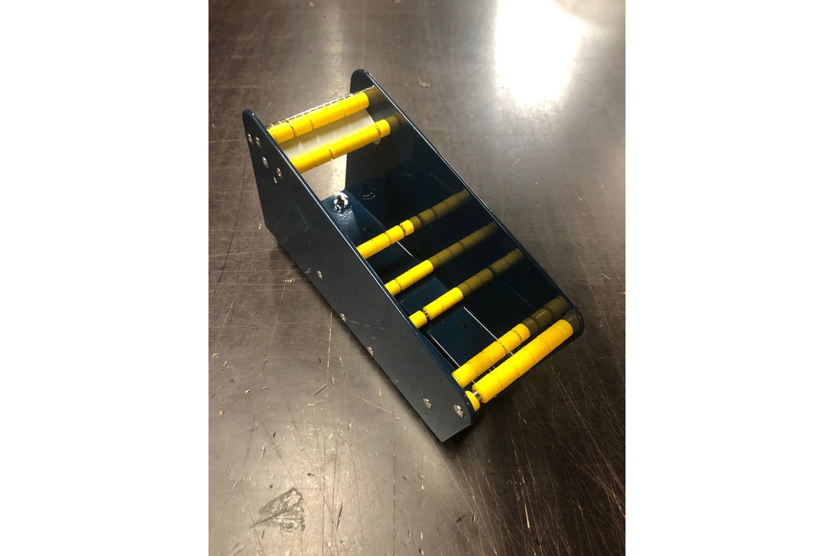 Etikettendispenser klein LB318 - für 1 Rolle