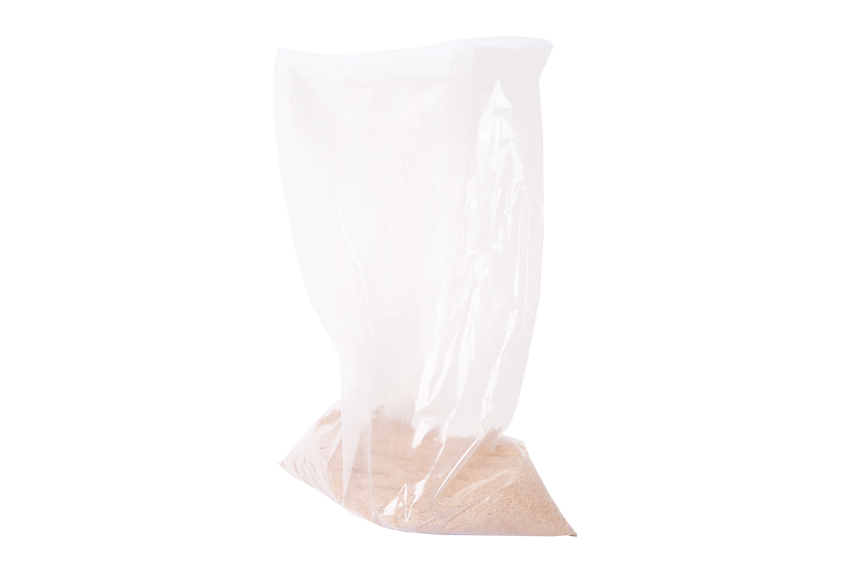 LDPE Polybeutel transparent recycelt - 100 x 150cm x 100my (50 Stück)