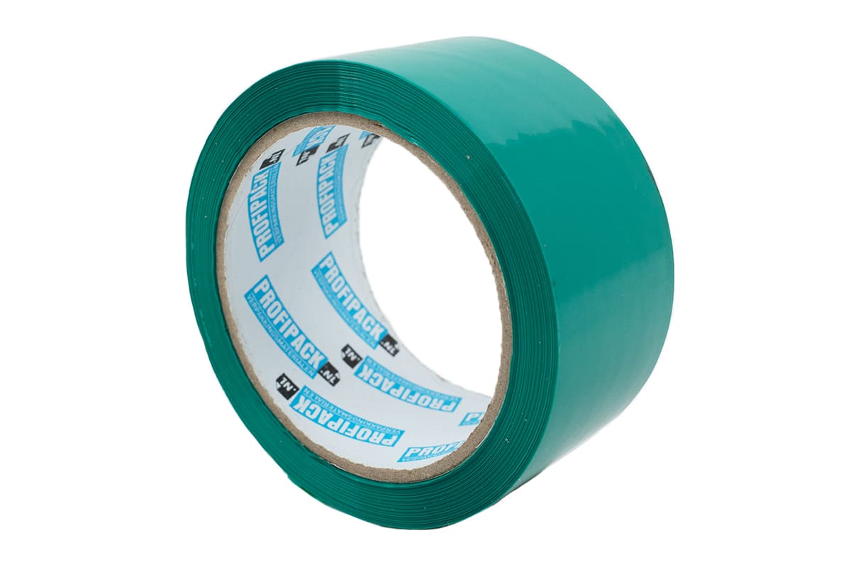 PP Acrylband grün - 50mm x 66m