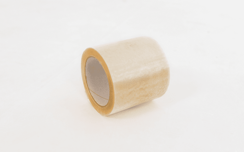 PVC Klebeband schwarz - 50mm x 66m transparent, 100.0000 millimeter