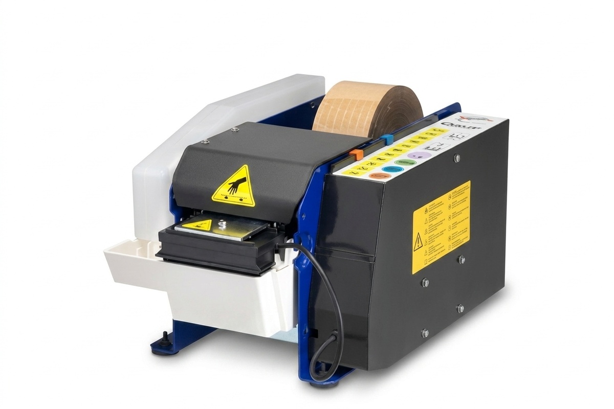 Tapeabroller Lapomatic für gummiertes Papierband