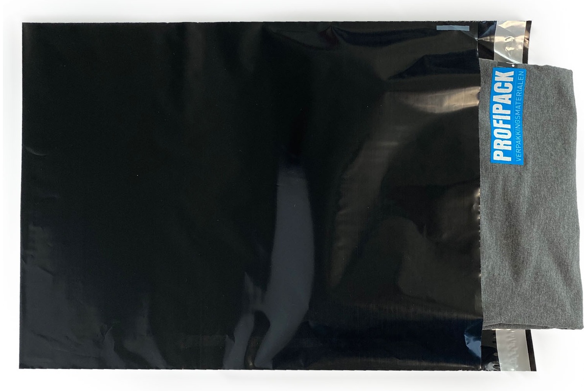 Coex Versandtaschen Schwarz Rücksendung - 500 x 700mm (100st)
