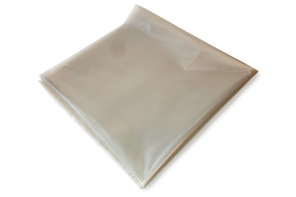 LDPE Polybeutel transparent recycelt - 100 x 150cm x 100my (50 Stück)