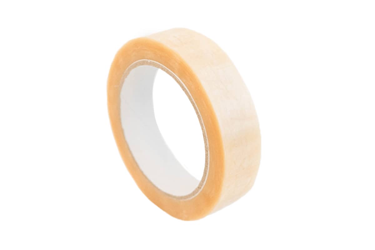 PVC Klebeband schwarz - 50mm x 66m transparent, 25.0000 millimeter